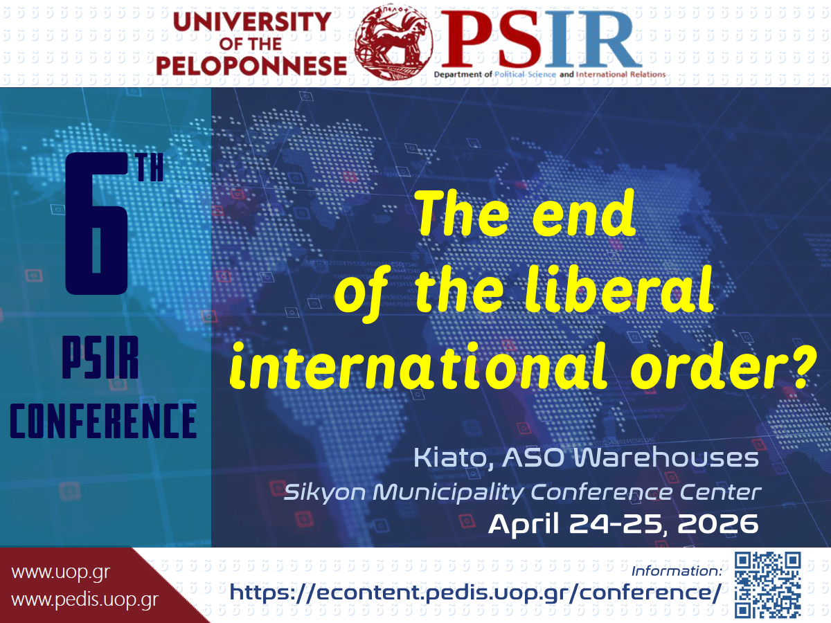 6th PSIR Conference